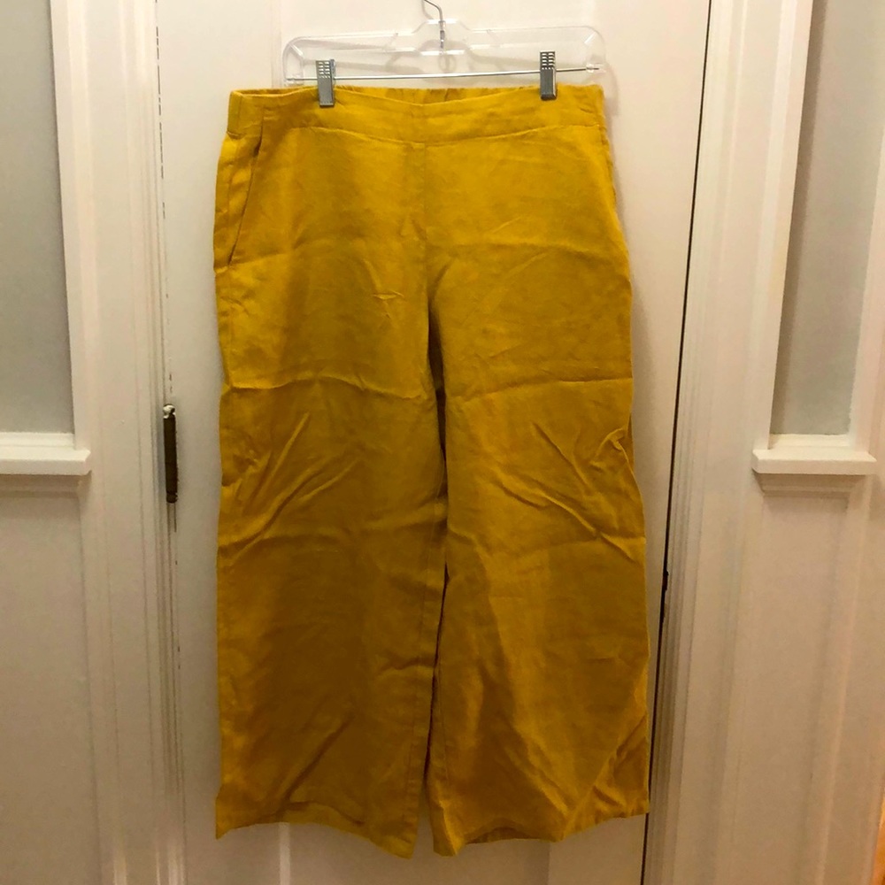 JJill Wide Leg Linen Pants